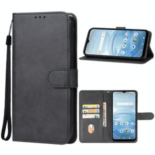 For AT&T Motivate 4 Leather Phone Case(Black)