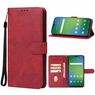 For Cricket Magic 5G Leather Phone Case(Red)