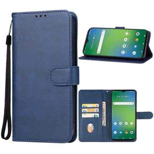 For Cricket Magic 5G Leather Phone Case(Blue)