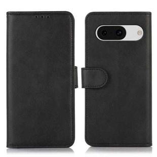 For Google Pixel 8a Cow Texture Flip Leather Phone Case(Black)