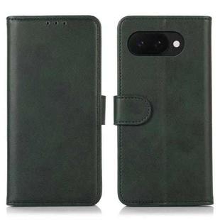 For Google Pixel 9a Cow Texture Flip Leather Phone Case(Green)