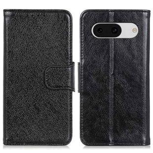 For Google Pixel 8a Nappa Texture Horizontal Flip Leather Phone Case(Black)