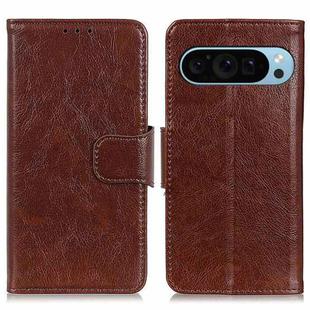 For Google Pixel 9 Nappa Texture Horizontal Flip Leather Phone Case(Brown)