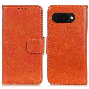 For Google Pixel 9a Nappa Texture Horizontal Flip Leather Phone Case(Orange)