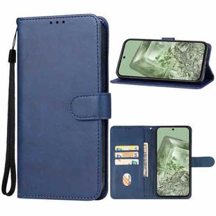 For Google Pixel 8a Leather Phone Case(Blue)