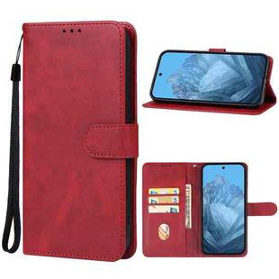 For Google Pixel 9 Leather Phone Case(Red)