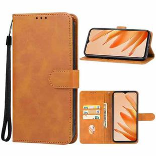 For Meizu Blue 20 Leather Phone Case(Brown)