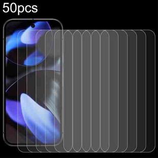 For Google Pixel 10 50pcs 0.26mm 9H 2.5D Tempered Glass Film