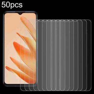 For Meizu Blue 20 50pcs 0.26mm 9H 2.5D Tempered Glass Film