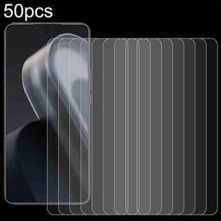 For Meizu Lucky 08 50pcs 0.26mm 9H 2.5D Tempered Glass Film