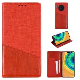 For Huawei Mate 30 MUXMA MX109 Horizontal Flip Leather Case with Holder & Card Slot & Wallet(Red)