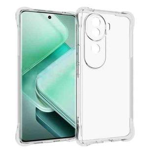 For vivo iQOO Z9s Shockproof Non-slip Thickening TPU Phone Case(Transparent)