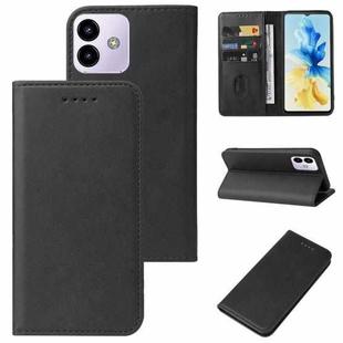 For CUBOT Note 40 Magnetic Closure Leather Phone Case(Black)