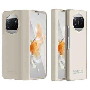 For Huawei Mate X3 Extraordinary Series Hinged Folding Full Phone Case(White)