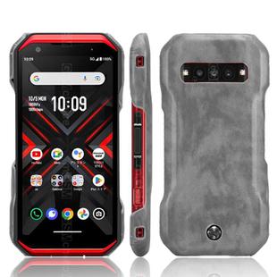 For Kyocera Torque G06 KYG03 Litchi Texture Back Cover Phone Case(Grey)