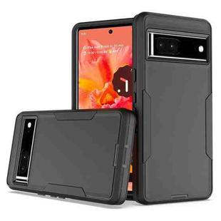 For Google Pixel 7 2 in 1 Magnetic PC + TPU Phone Case(Black)