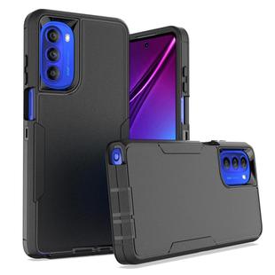 For Motorola Moto G Stylus 5G 2022 2 in 1 Magnetic PC + TPU Phone Case(Black)