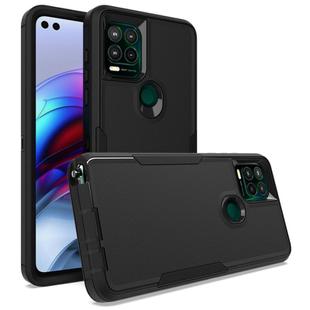 For Motorola Moto G Stylus 5G 2 in 1 Magnetic PC + TPU Phone Case(Black)
