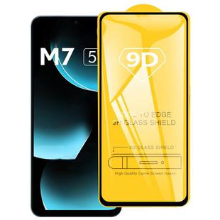 For Xiaomi Poco M7 5G 9D Full Glue Screen Tempered Glass Film