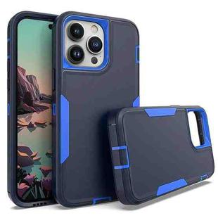 For iPhone 14 Pro Max 2 in 1 Magnetic PC + TPU Phone Case(Royal Blue+Dark Blue)