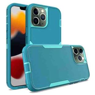 For iPhone 13 Pro Max 2 in 1 Magnetic PC + TPU Phone Case(Blue+Blue Green)