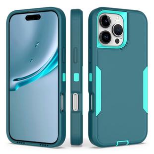 For iPhone 16 Pro Max 2 in 1 Magnetic PC + TPU Phone Case(Blue+Blue Green)