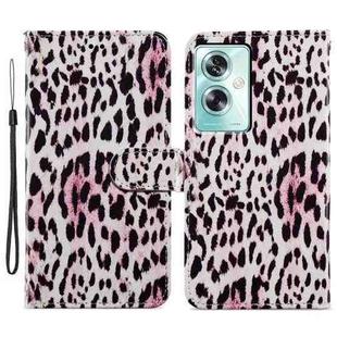 For OPPO A79 5G / A2 5G Painted Pattern Horizontal Flip Leather Phone Case(Leopard)