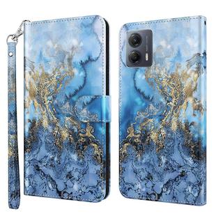 For Motorola Moto G14 3D Painting Pattern Flip Leather Phone Case(Milky Way)