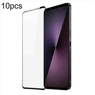 For Sony Xperia 1 VII 10pcs DUX DUCIS 0.33mm 9H Medium Alumina Tempered Glass Film