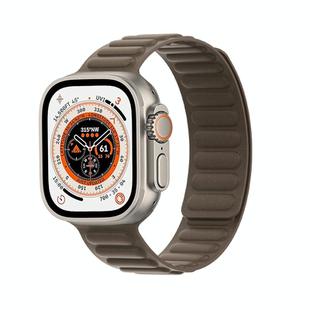 For Apple Watch Ultra 2 49mm DUX DUCIS BL Series Loop Magnetic Watch Band(Taupe)