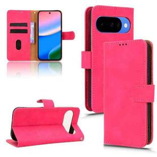 For Google Pixel 10 Pro XL 5G Skin Feel Magnetic Flip Leather Phone Case(Rose Red)
