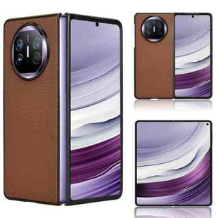 For Huawei Mate X5 PU Leather PC Phone Case(Brown)