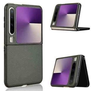 For Huawei Pura X PU Leather PC Phone Case(Green)