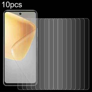 For Infinix Hot 50 Pro+ 4G 10pcs 0.26mm 9H 2.5D Tempered Glass Film