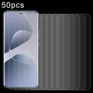 For Infinix Hot 60 Pro+ 4G 50pcs 0.26mm 9H 2.5D Tempered Glass Film