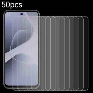 For Infinix Hot 60 5G 50pcs 0.26mm 9H 2.5D Tempered Glass Film