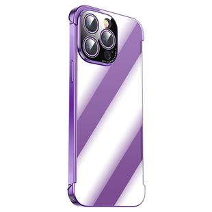 For iPhone 13 Pro Max Shockproof Frameless Phone Case(Transparent)