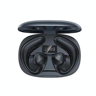 awei T67 Air Conduction TWS Bluetooth Earbuds(Black)