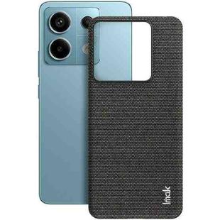 For Xiaomi Redmi Note 13 Pro 5G imak Ruiyi Series Cloth Texture PU + PC Phone Case(Black)