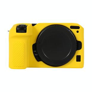 For Nikon Z 30 Soft Silicone Protective Case with Lens Cover(Yellow)