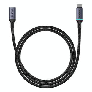 Baseus HD Seires 10Gbps USB-C / Type-C Extension Cable, Cable Length:1m(Black)