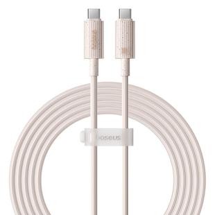 Baseus USB-C / Type-C to USB-C / Type-C 100W Fast Charging Data Cable, Cable Length:2m(Pink)