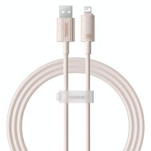 Baseus USB to 8 Pin Fast Charging Data Cable, Cable Length:1m(Pink)