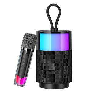 USAMS US-YX013 Sound Element Series Bluetooth Speaker with Microphone(Black)