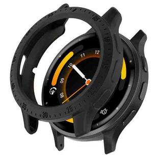 For Garmin Venu 3 Half Pack Hollow TPU Armor Watch Protective Case(Black)