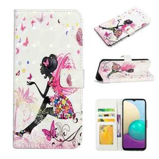 For Xiaomi Mi 11 Ultra Oil Embossed 3D Drawing Leather Phone Case(Flower Fairy)