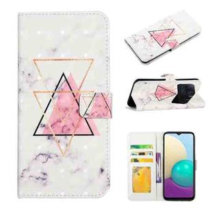 For Xiaomi Mi 11 Ultra Oil Embossed 3D Drawing Leather Phone Case(Triangular Marble)