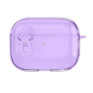 For AirPods 3 Ice Crystals Shockproof Earphone Protective Case(Purple)