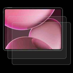 For OPPO Pad 4 Pro 13.2 2pcs 9H 0.3mm Explosion-proof Tempered Glass Film