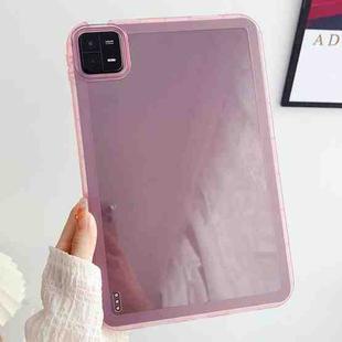 For Xiaomi Pad 6 / 6 Pro Jelly Color Translucent TPU Tablet Case(Pink)